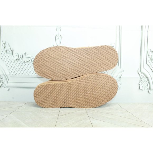 LL Bean Brown Suede Shearling Lined Wicked Good Slippers Ankle Boots 9 M - Picture 9 of 9